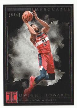 2018-19 Panini Impeccable - Silver #78 Dwight Howard Front