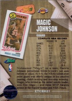 2005-06 Topps eTopps - Classic #ETCBK21 Magic Johnson Back