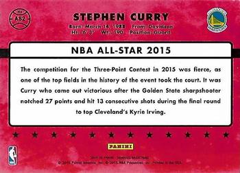 2014-15 Donruss #AS2 Stephen Curry Back