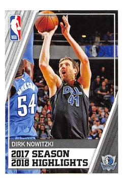 2018-19 Panini NBA Stickers #7 Dirk Nowitzki Front