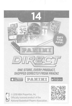 2018-19 Panini NBA Stickers #14 Lloyd Pierce Back
