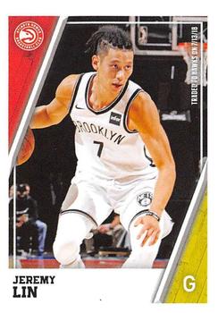 2018-19 Panini NBA Stickers #16 Jeremy Lin Front