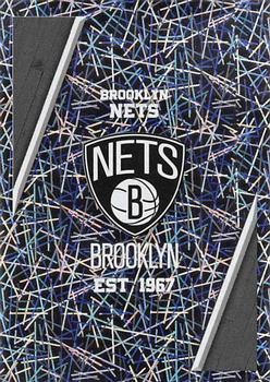 2018-19 Panini NBA Stickers #36 Nets Logo Front