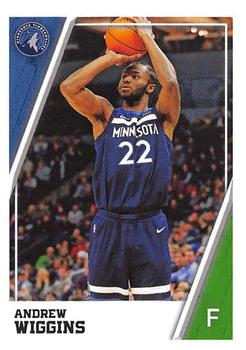 2018-19 Panini NBA Stickers #303 Andrew Wiggins Front