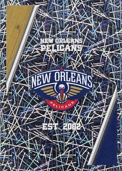 2018-19 Panini NBA Stickers #309 Pelicans Logo Front