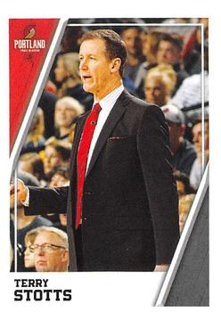 2018-19 Panini NBA Stickers #352 Terry Stotts Front