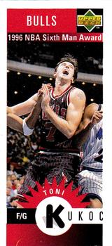 1996-97 Collector's Choice - Mini-Cards #M12 Toni Kukoc Front