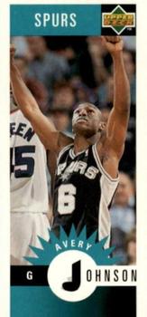 1996-97 Collector's Choice - Mini-Cards #M74 Avery Johnson Front