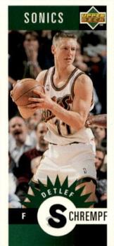 1996-97 Collector's Choice - Mini-Cards #M76 Detlef Schrempf Front
