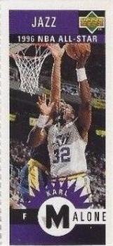 1996-97 Collector's Choice - Mini-Cards #M83 Karl Malone Front