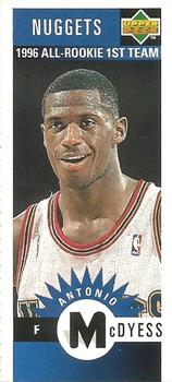 1996-97 Collector's Choice - Mini-Cards #M111 Antonio McDyess Front
