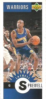 1996-97 Collector's Choice - Mini-Cards #M118 Latrell Sprewell Front