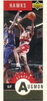 1996-97 Collector's Choice - Mini-Cards Gold #M1 Stacey Augmon Front