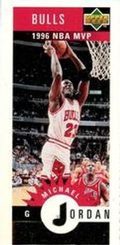 1996-97 Collector's Choice - Mini-Cards Gold #M11 Michael Jordan Front