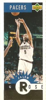 1996-97 Collector's Choice - Mini-Cards Gold #M21 Jalen Rose Front