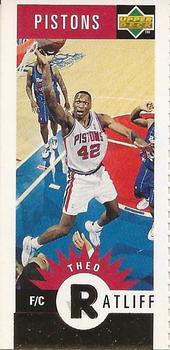 1996-97 Collector's Choice - Mini-Cards Gold #M26 Theo Ratliff Front