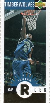 1996-97 Collector's Choice - Mini-Cards Gold #M50 Isaiah Rider Front