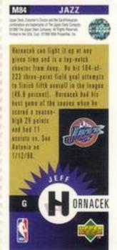 1996-97 Collector's Choice - Mini-Cards Gold #M84 Jeff Hornacek Back