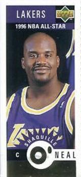 1996-97 Collector's Choice - Mini-Cards Gold #M132 Shaquille O'Neal Front