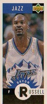 1996-97 Collector's Choice - Mini-Cards Gold #M173 Bryon Russell Front