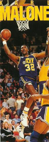 1990 Costacos Brothers Sports NBA Postcards #NNO Karl Malone Front