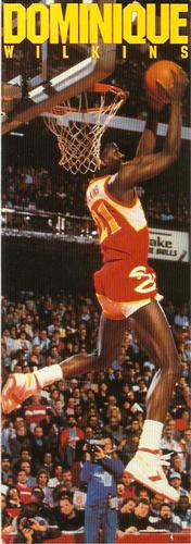 1990 Costacos Brothers Sports NBA Postcards #NNO Dominique Wilkins Front