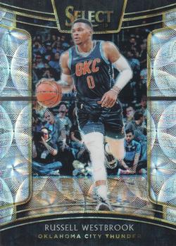 2018-19 Panini Select - Scope Prizms #91 Russell Westbrook Front