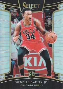 2018-19 Panini Select - Silver Prizms #65 Wendell Carter Jr. Front