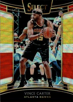 2018-19 Panini Select - Tri-Color Prizms #82 Vince Carter Front