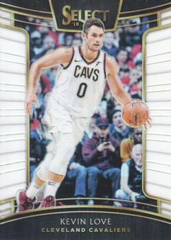 2018-19 Panini Select - White Prizms #98 Kevin Love Front