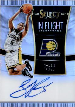 2018-19 Panini Select - In Flight Signatures #IF-JRS Jalen Rose Front