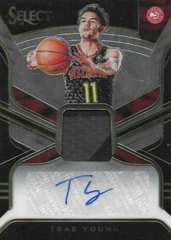 2018-19 Panini Select - Rookie Jersey Autographs #RJA-TYG Trae Young Front
