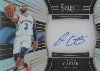 2018-19 Panini Select - Rookie Signatures #RS-JCT Jevon Carter Front