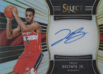 2018-19 Panini Select - Rookie Signatures #RS-TBJ Troy Brown Jr. Front