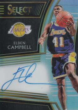 2018-19 Panini Select - Signatures #SG-ECB Elden Campbell Front