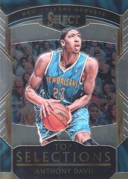 2018-19 Panini Select - Top Selections #2 Anthony Davis Front