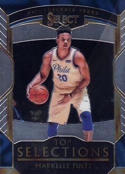 2018-19 Panini Select - Top Selections #13 Markelle Fultz Front
