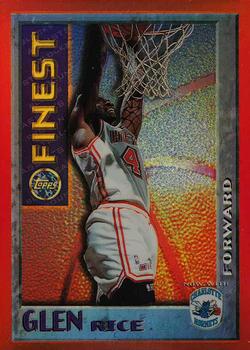 1995-96 Finest - Mystery Finest Bordered Refractors #M18 Glen Rice Front