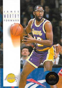 1993-94 SkyBox Premium - Series 1 Perforated Sheet 2 #NNO James Worthy Front