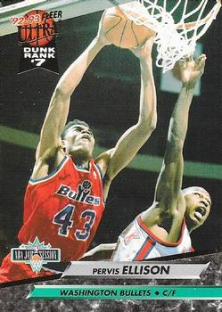 1992-93 Ultra - Perforated Magazine Sheet #207 Pervis Ellison Front