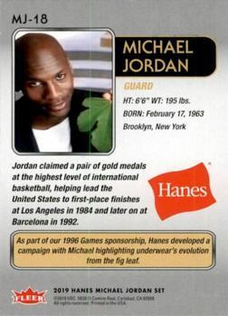 2018-19 Fleer Hanes Michael Jordan 30th Anniversary #MJ-18 Michael Jordan Back