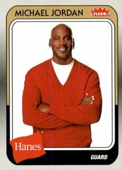 2018-19 Fleer Hanes Michael Jordan 30th Anniversary #MJ-24 Michael Jordan Front