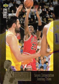 1995-96 Collector's Choice English II - The Jordan Collection #JC1 Michael Jordan Front