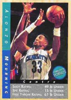 1994 NBA Jam Session #NNO Alonzo Mourning Front