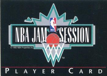 1994 NBA Jam Session #NNO Clarence Weatherspoon Back