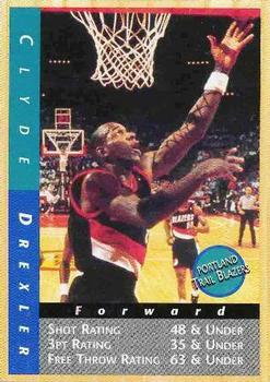 1994 NBA Jam Session #NNO Clyde Drexler Front