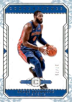 2018-19 Panini Cornerstones - Crystal #4 Andre Drummond Front
