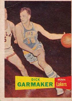 1957-58 Topps #23 Dick Garmaker Front