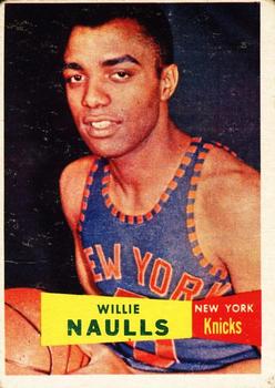 1957-58 Topps #29 Willie Naulls Front