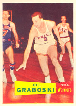 1957-58 Topps #41 Joe Graboski Front